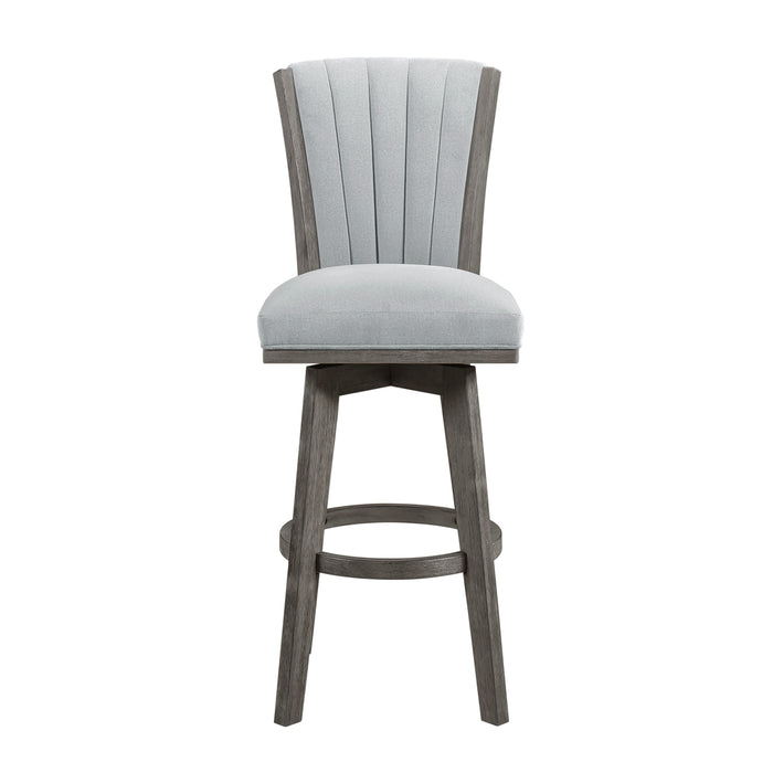 Corvallis Swivel Pub Height Chair in Gray - 5507-29GYS