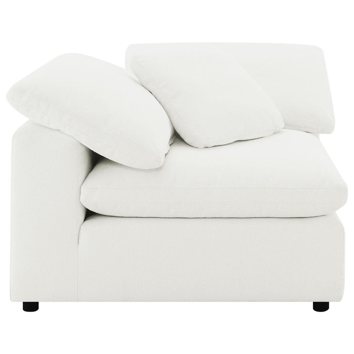 Raleigh Boucle Upholstered Corner Chair