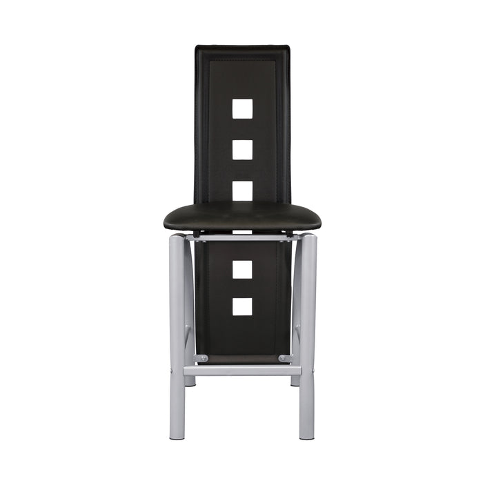 Sona Counter Height Chair in Gold/Silver/Champagne/Black - 5532-24