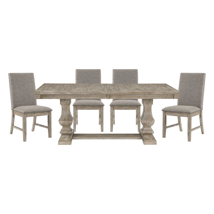 Southlake 5pc Set (TB+4S) in Brown/Gray - 5741NN-94*5