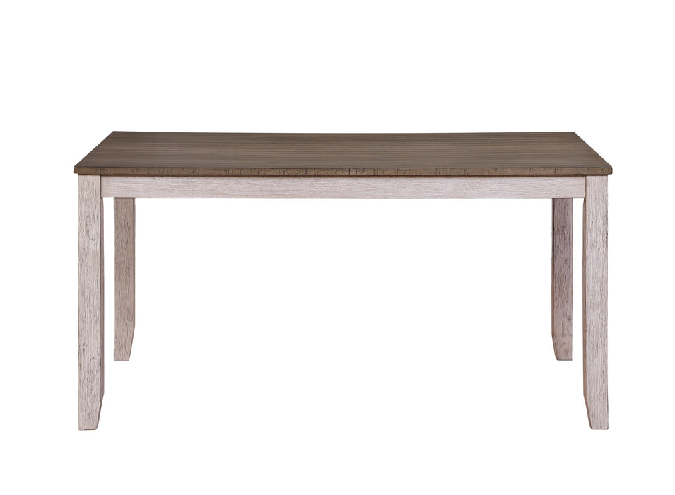 Ithaca Dining Table in Gray/White - 5769W-60