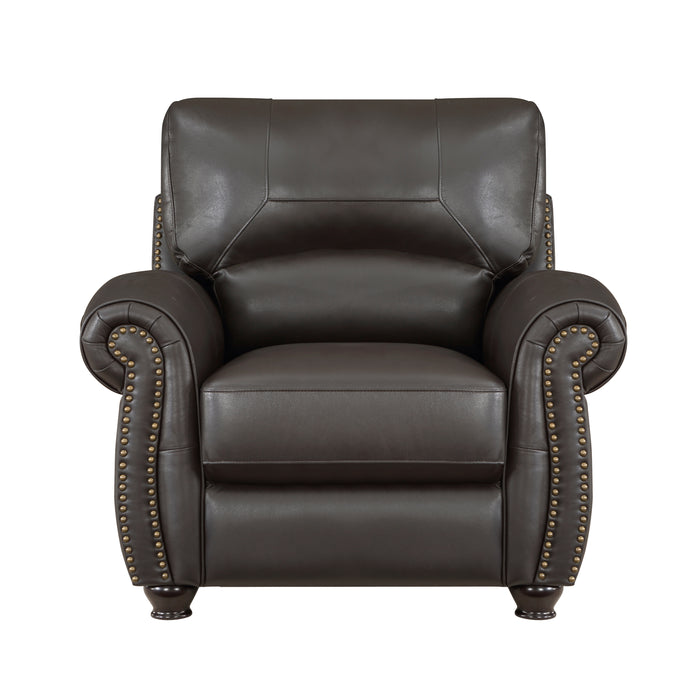 Foxborough Chair in Brown - 9269DB-1