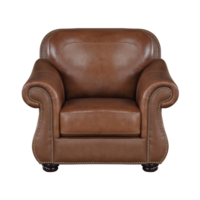 Attleboro Chair in Brown - 9270BR-1