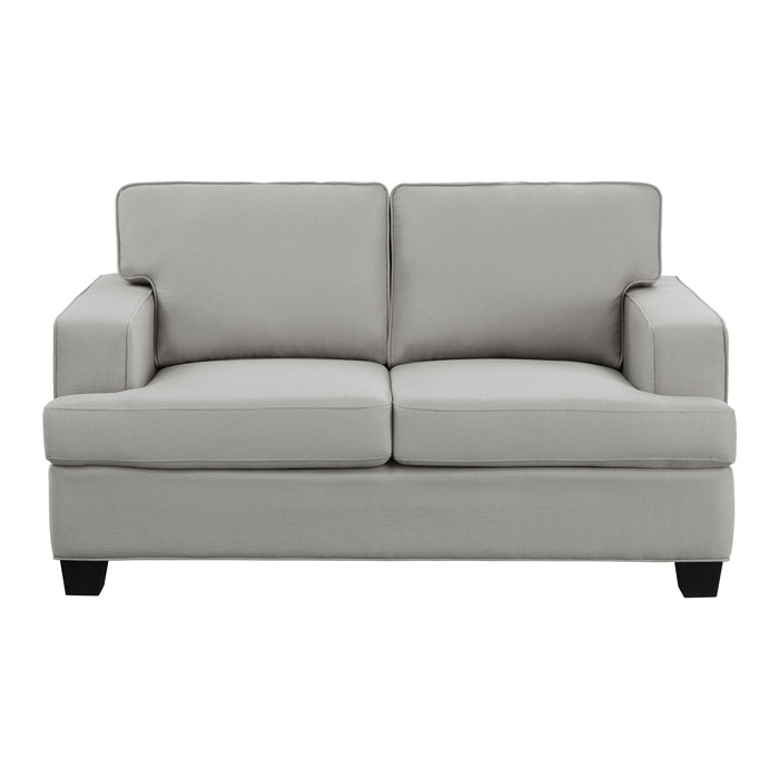 Elmont Loveseat in Brown - 9327KH-2