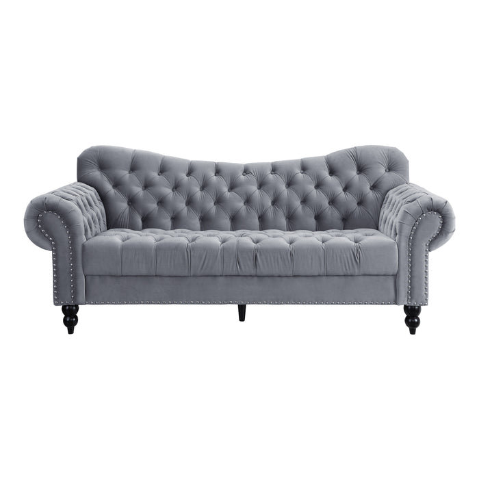 Rosalie Sofa in Gray - 9330DG-3