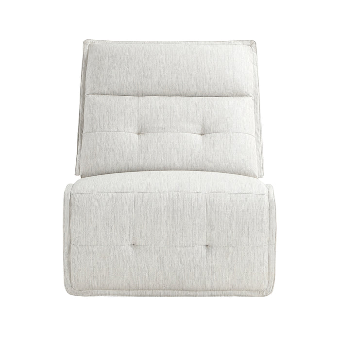 Salida (3/6)Armless Chair in White - 9444HMP-AC