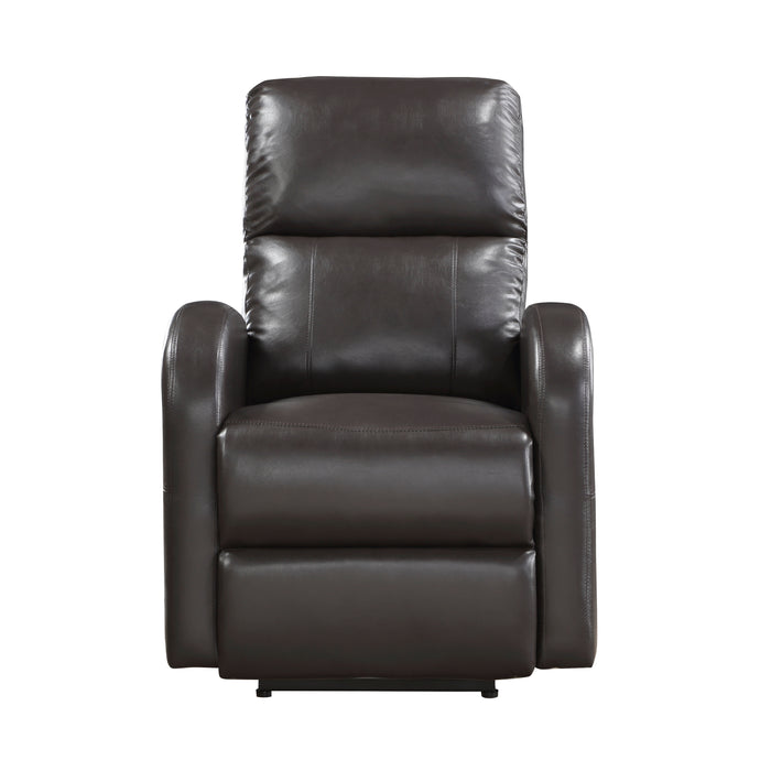 Wiley Power Reclining Chair in Brown - 9478BRW-1PW