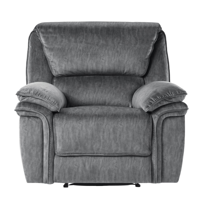 Muirfield Reclining Chair in Gray - 9913-1