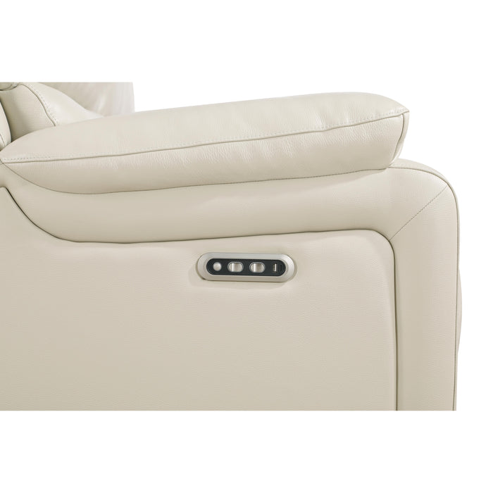 CICERO SOFA  W/ PWR FR & HR -CREAM