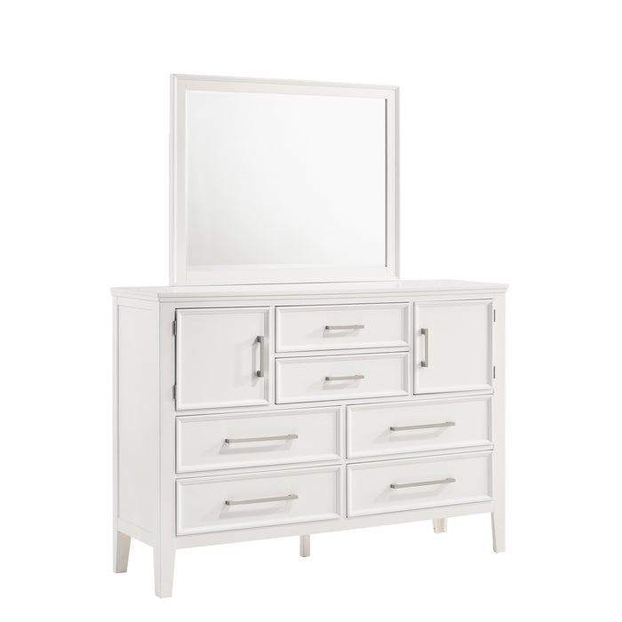 ANDOVER MIRROR-WHITE