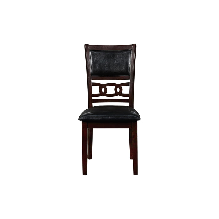 GIA ROUND DINING 5 PC SET-EBONY