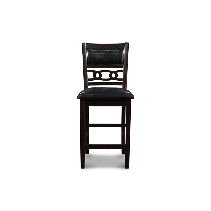 GIA ROUND COUNTER DINING 5 PC SET-EBONY
