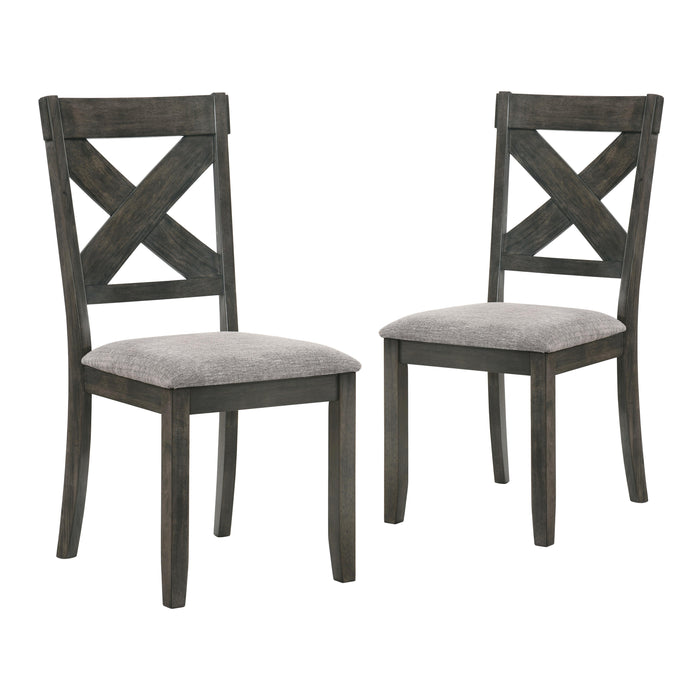 GULLIVER SIDE CHAIR-RUSTIC BROWN