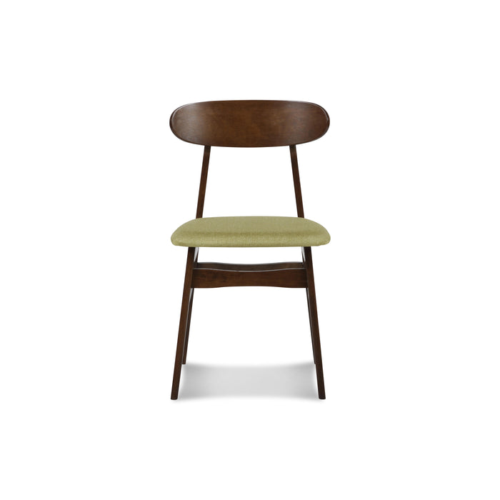 MOROCCO DINING CHAIR W/GREEN SEAT CUSHION