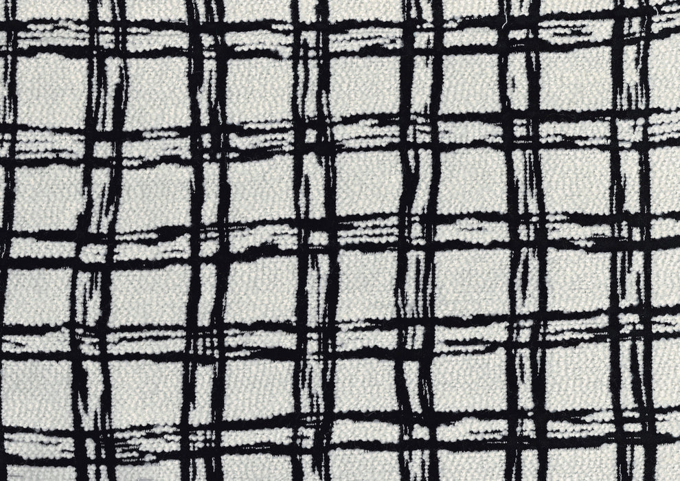 Misty Pouf in Black/White - P31014